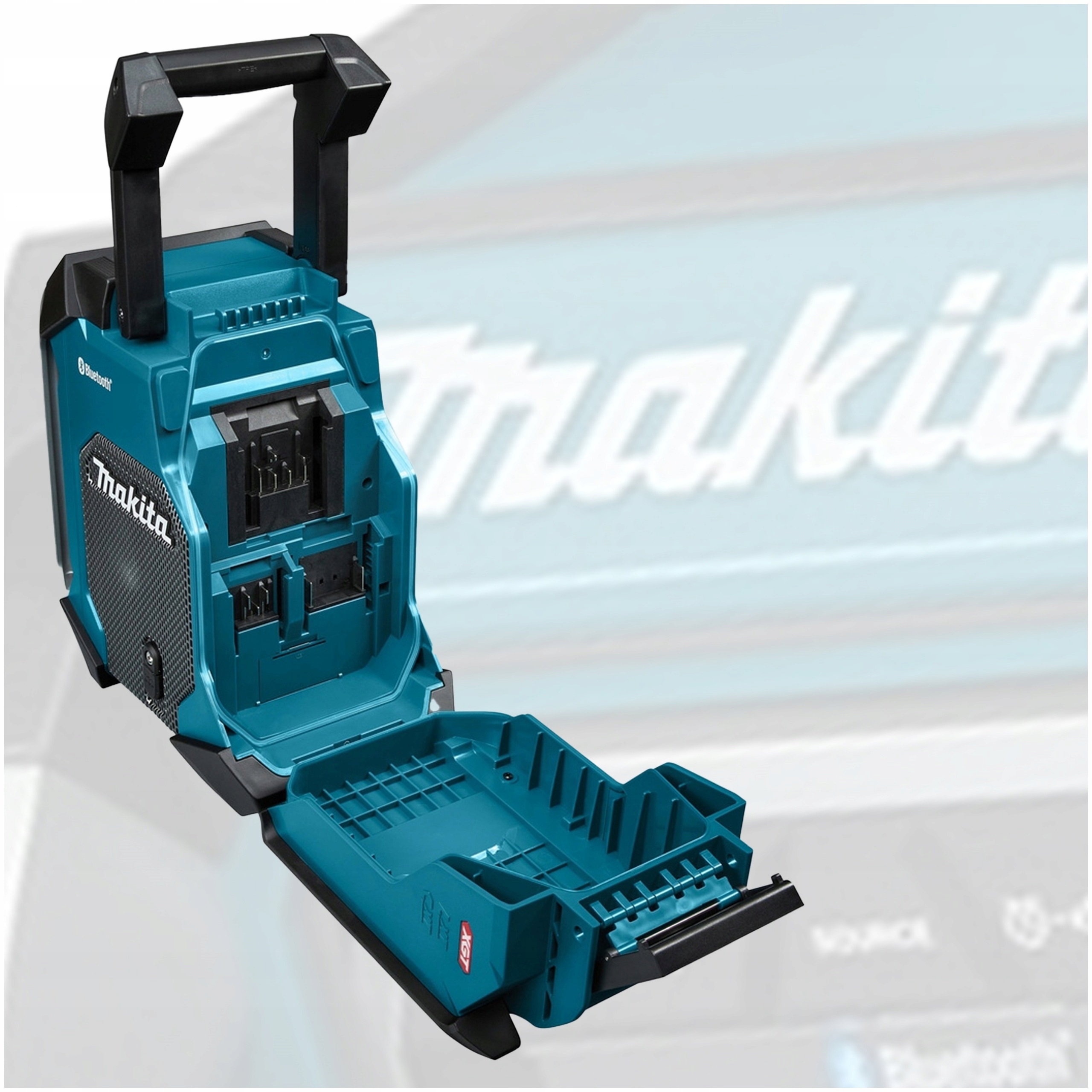 Radio Budowlane Akumulatorowe Bluetooth Robocze 12V 14,4V 18V 40V Makita - obrazek 2
