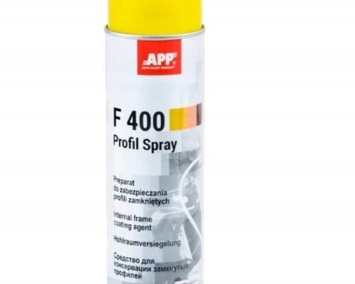 Preparat do zabezpieczania profili zamkniętych APP F400 bursztynowy 500 ml
