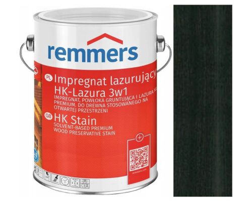 Remmers HK-Lazura impregnat do drewna 5L Heban