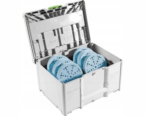 Festool Systainer na papiery ścierne Granat D150 + papiery 578192