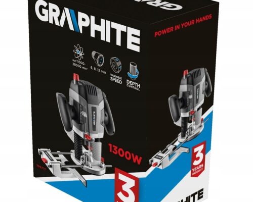 Frezarka górnowrzecionowa Graphite 1300 W