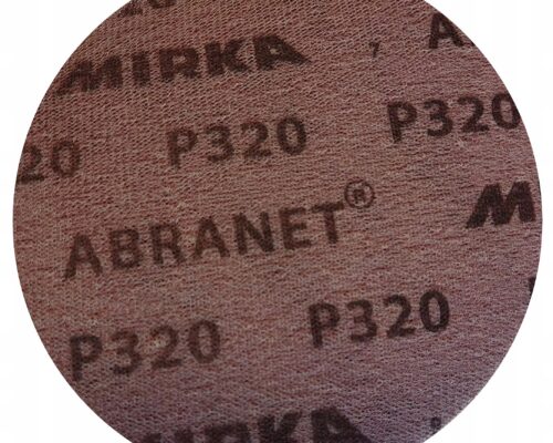 Siatka Ścierna MIRKA ABRANET P320 Rzep 150mm 50szt