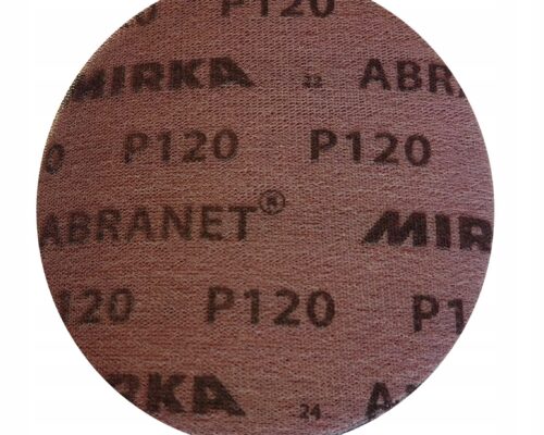 Siatka Ścierna MIRKA ABRANET P120 Rzep 150mm 50szt