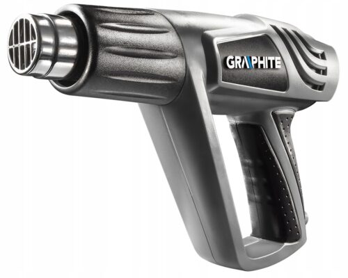 Opalarka 2000W, zakres temp: I: 25C, II: 80-600C,