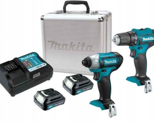 Wiertarka i zakrętarka Makita SET CLX224X walizka